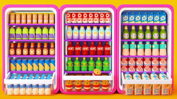 Fill Up Fridge: Organização