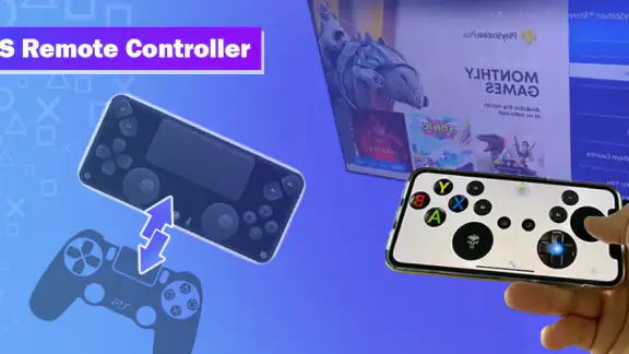 Game Controller for PS5 or PS4
