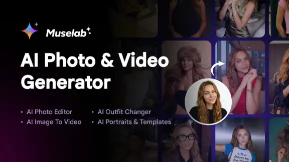 Gerador de Fotos IA：Muselab IA