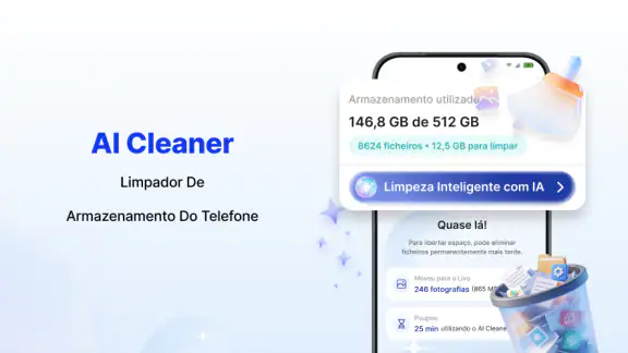 Limpa Telemóvel - Limpeza AI