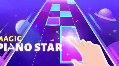 Magic Piano Star: jogo música