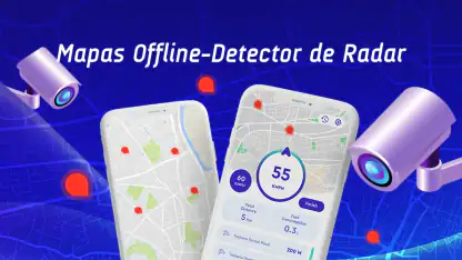 Mapas offline, GPS,velocímetro