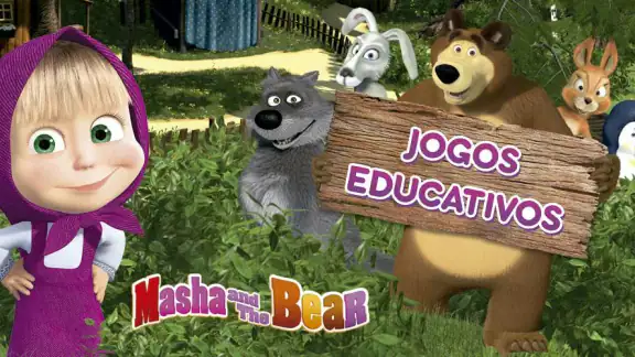 Masha e o Urso. Jogo Educativo