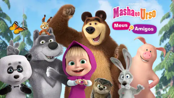 Masha e o Urso: Jogos Infantis