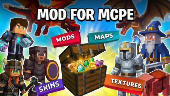 Mods & Map for MCPE Minecraft