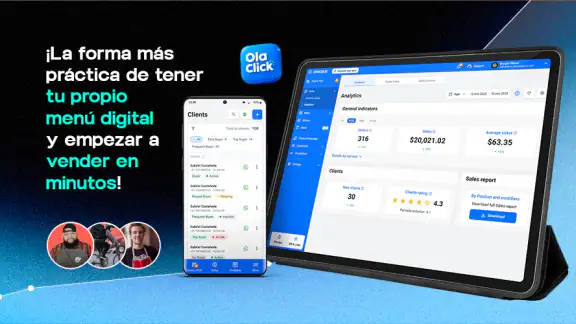 OlaClick: Cardápio Digital