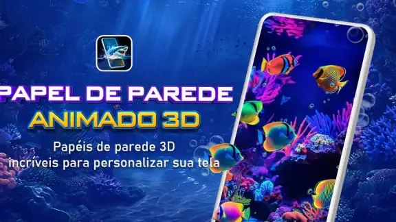 Papel de parede animado 3D