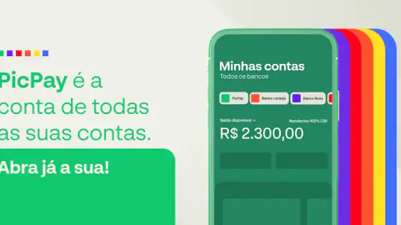 Banco PicPay: Cartão, Pix e +