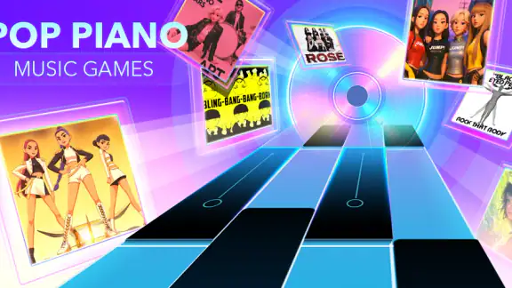 Pop Piano: Jogos de Música