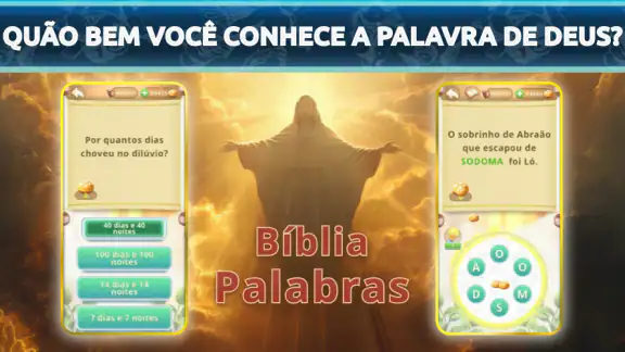 Quiz Bíblico: Jogo de Palavras