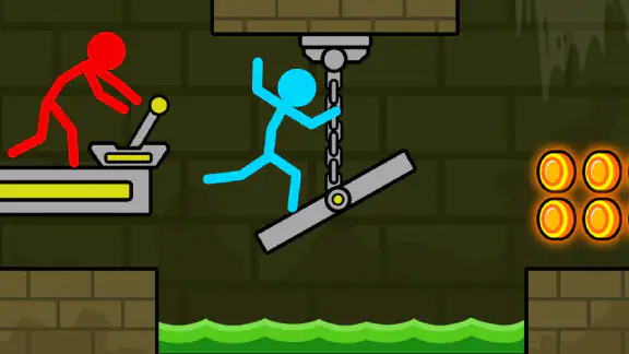Red and Blue Stick: Animation