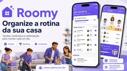 Roomy: Tarefas de Casa Limpeza