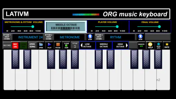 Simulador Teclado Musical ORG