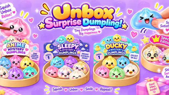 Surprise Dumpling: ASMR Box