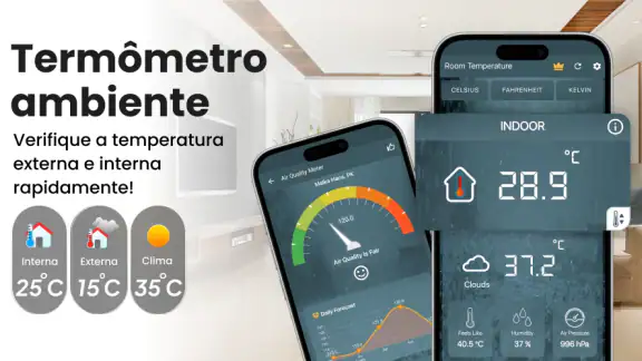 Termômetro de Ambiente