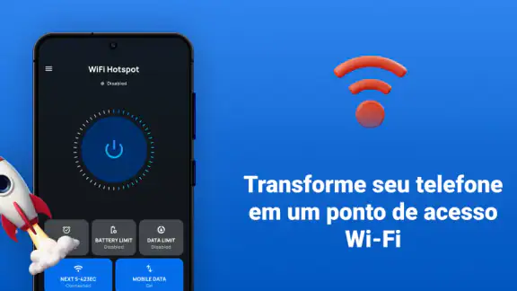 Wi-Fi Portátil - Hotspot Móvel