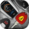 車のキーとエンジンの音 icon