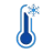 室内 室温 温度計 アプリ icon