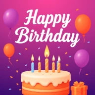 Happy Birthday Card Wishes icon