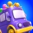 Color Bus Trip icon