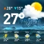 天気予報 - ライブレーダー、ウィジェット icon