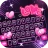 Keyboard - Neon Love Theme icon