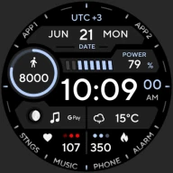 TACT ONE: Watch face icon