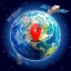 Live Satellite View, 3D Map icon