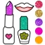 Glitter Beauty Coloring Pages icon