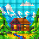 Brilliant Sort: ダイヤモンドパズル icon