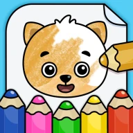 塗り絵(ぬりえ)ができるキッズゲーム・お絵描きゲーム icon