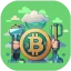 BtcCoin-Cloud Miner Mining icon