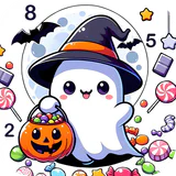 Süße Halloween-Farbe
