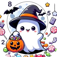 Süße Halloween-Farbe icon
