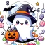 Süße Halloween-Farbe icon