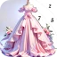 Prinzessinnenkleid-Malspiel icon