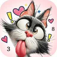 Cute Funny Animal Color icon