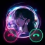 Farbiges Anruf-Theme icon