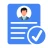 Lebenslauf erstellen & PDF icon