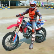 バイクスタントレースゲーム icon