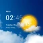 透明時計＆天気 icon