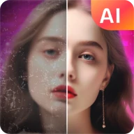 Bilder Schärfen mit AI Foto icon