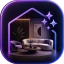 KI-Innenarchitektur: Hausplan icon