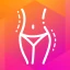 FitPix - 画像 編集、顔加工そして体型 加工 icon