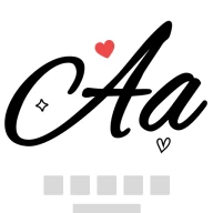 Fonts Keyboard Fonts Theme icon