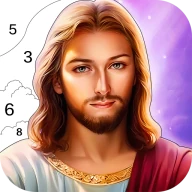 Bible Color - Color By Number icon