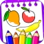 Früchte-Mal- und Zeichenbuch icon