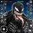 black spider super hero games icon