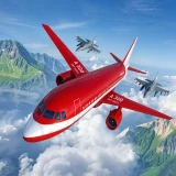 City Airplane Flight Games 3D
