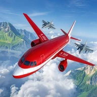 City Airplane Flight Games 3D icon